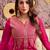 Women's Beautiful Embroidery Work Chanderi Silk Fabric Straight Kurta Palazzo and Dupatta Set