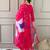 Women's Beautiful Embroidery Work Rayon Fabric Straight Kurta Pant and Dupatta Set