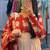 White cotton blend printed kurta-sets