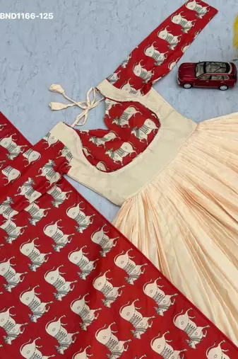 white printed cotton blend kurta set