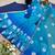 Blue organza embroidered kurta-sets
