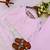 Baby-pink georgette embroidered kurta-sets