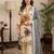 Cream muslin embroidered kurta-sets