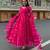 Pink georgette printed kurta-sets
