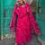 Pink georgette printed kurta-sets