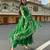 Green georgette printed kurta-sets