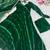 Green georgette printed kurta-sets