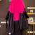 Pink crepe embroidered kurta-sets