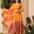 Multicolor organza printed kurta-sets