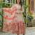 Multicolor organza printed kurta-sets
