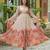 Multicolor organza printed kurta-sets