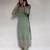 Sea-green georgette embroidered kurta-sets