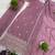 Onion-pink georgette embroidered kurta-sets