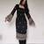 Black georgette embroidered kurta-sets