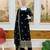 Black georgette embroidered kurta-sets