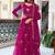 Pink georgette embroidered kurta-sets