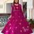 Pink georgette embroidered kurta-sets