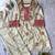 Cream crepe embroidered kurta-sets