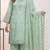 Light-sea-green chanderi embroidered kurta-sets