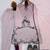 Light-pink silk blend embroidered kurta-sets