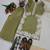 Green silk blend embroidered kurta-sets