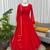 Red georgette embroidered kurta-sets