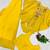 Mustard chinon embroidered kurta-sets