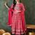 Women's Beautiful Printed Work Rayon Fabric Flared Kurta Pant and Dupatta Set