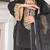 Black satin embroidered kurta-sets