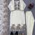 White silk blend embroidered kurta-sets