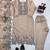 Light-chiku silk blend embroidered kurta-sets