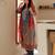 Royal-blue chinon printed kurta-sets