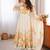 White organza printed kurta-sets