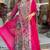 Multicolor georgette printed kurta-sets