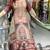 Multicolor georgette printed kurta-sets