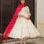 White georgette embroidered kurta-sets
