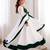 White silk blend plain kurta-sets
