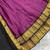 Wine & Black Kanjivaram Silk Half Saree – Traditional Zari Weaving Langa Voni Set For Women's