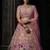 PINK FAUX GEORGETTE PARTY WEAR EMBROIDERY LEHENGA CHOLI 