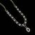 Purple color necklace set with earrings and maang tikka – agate stone, antique gold plating
