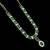 Green color necklace set with earrings and maang tikka – agate stone, antique gold plating
