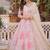 Women silk blend with zari & sequins embroidered work kurta & dupatta set
