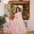 Women silk blend with zari & sequins embroidered work kurta & dupatta set
