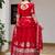 royal blue georgette embroidered lehenga choli