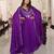 Women's soft silk solid embroidered flared kurta with pant dupatta