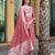 Women's vatican embroidered with multi thread work embroidered straight kurta with pant set