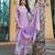 Women's cotton silk solid embroidered straight kurta with pant set