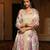 Women's cotton silk solid embroidered straight kurta with pant set