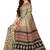 Crem ethnic printed saree