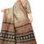 Crem ethnic printed saree